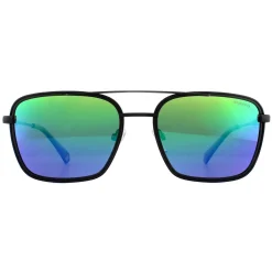 Polaroid Sunglasses 6115/S RNB FG Black Blue and Green Polarized