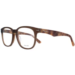 Police Glasses Frames Blackbird 4 VPL392 6W8M Brown Men