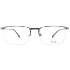 Police Glasses Frames Mettle 3 VPL248 531N Semi Matte Black Men
