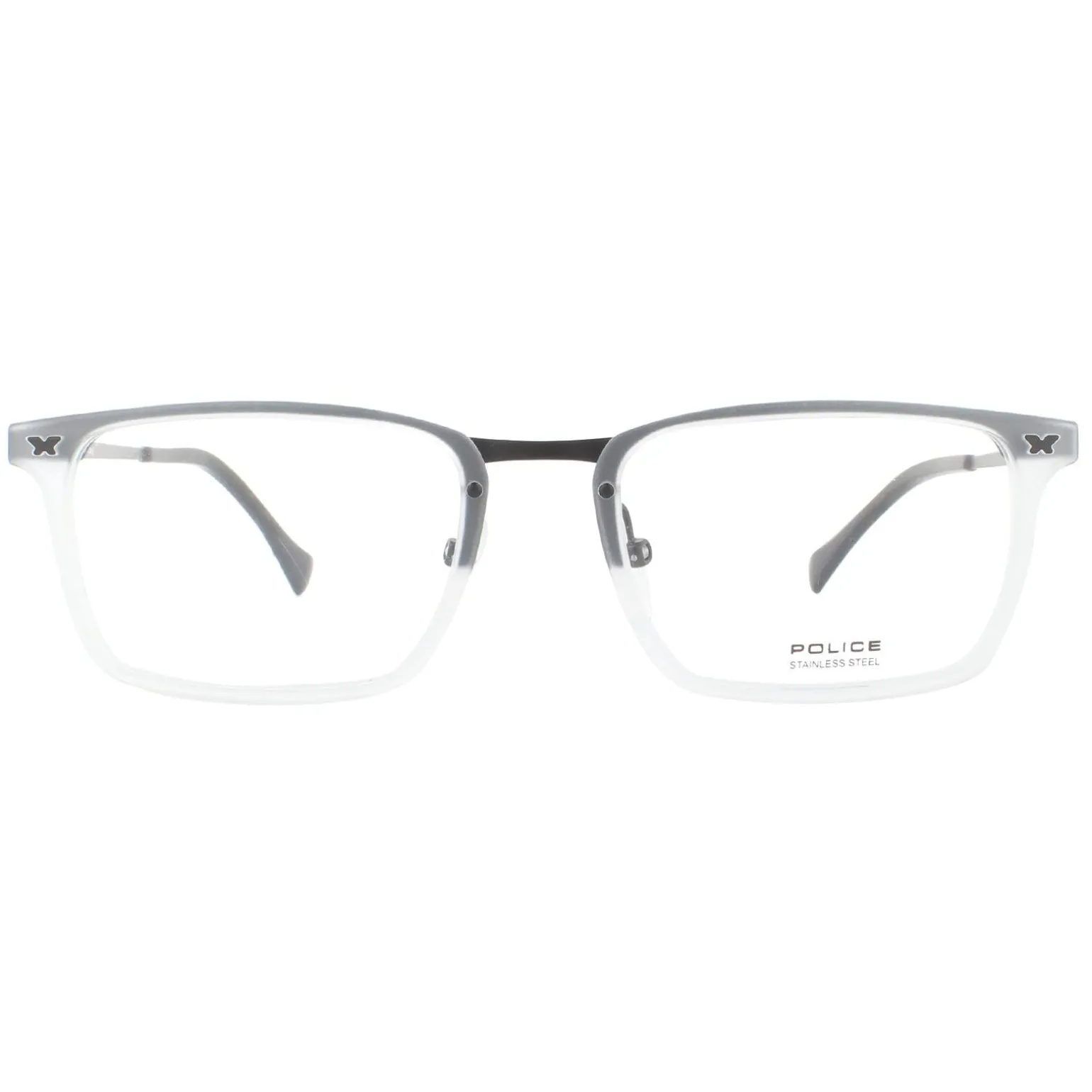 Police Glasses Frames Mettle 3 VPL248 531N Semi Matte Black Men