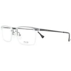 Police Glasses Frames Mettle 3 VPL248 531N Semi Matte Black Men