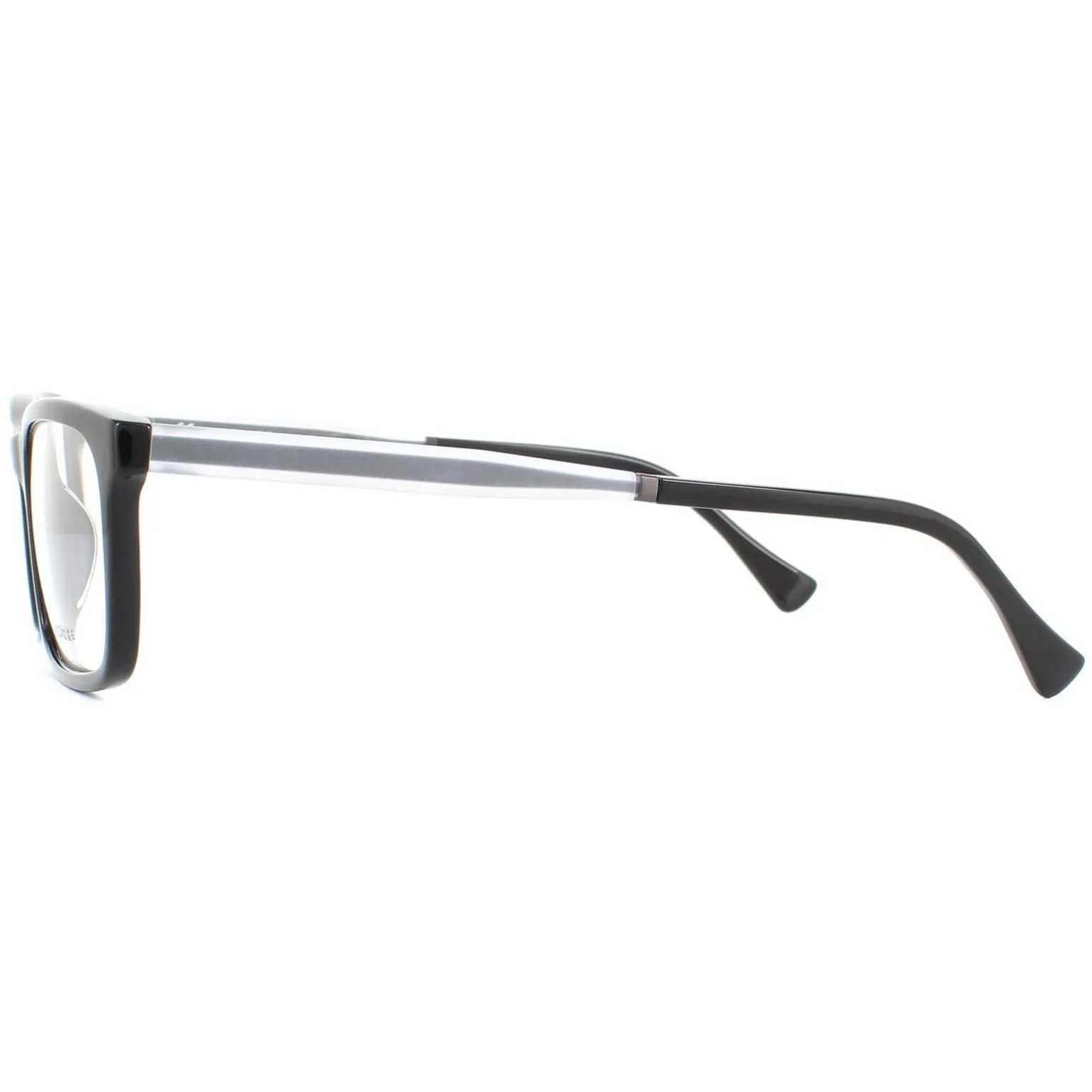 Police Glasses Frames Victory 2 VPL262N 0700 Shiny Black Men