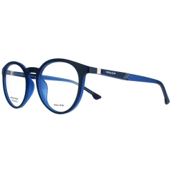 Police Glasses Frames Waka 4 VPL878 0JEB Blue Men