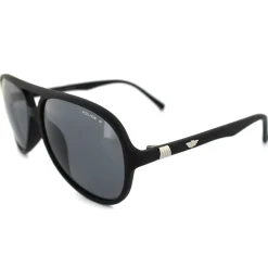 Police Sunglasses 1718 U28P Matt Black Grey Polarized