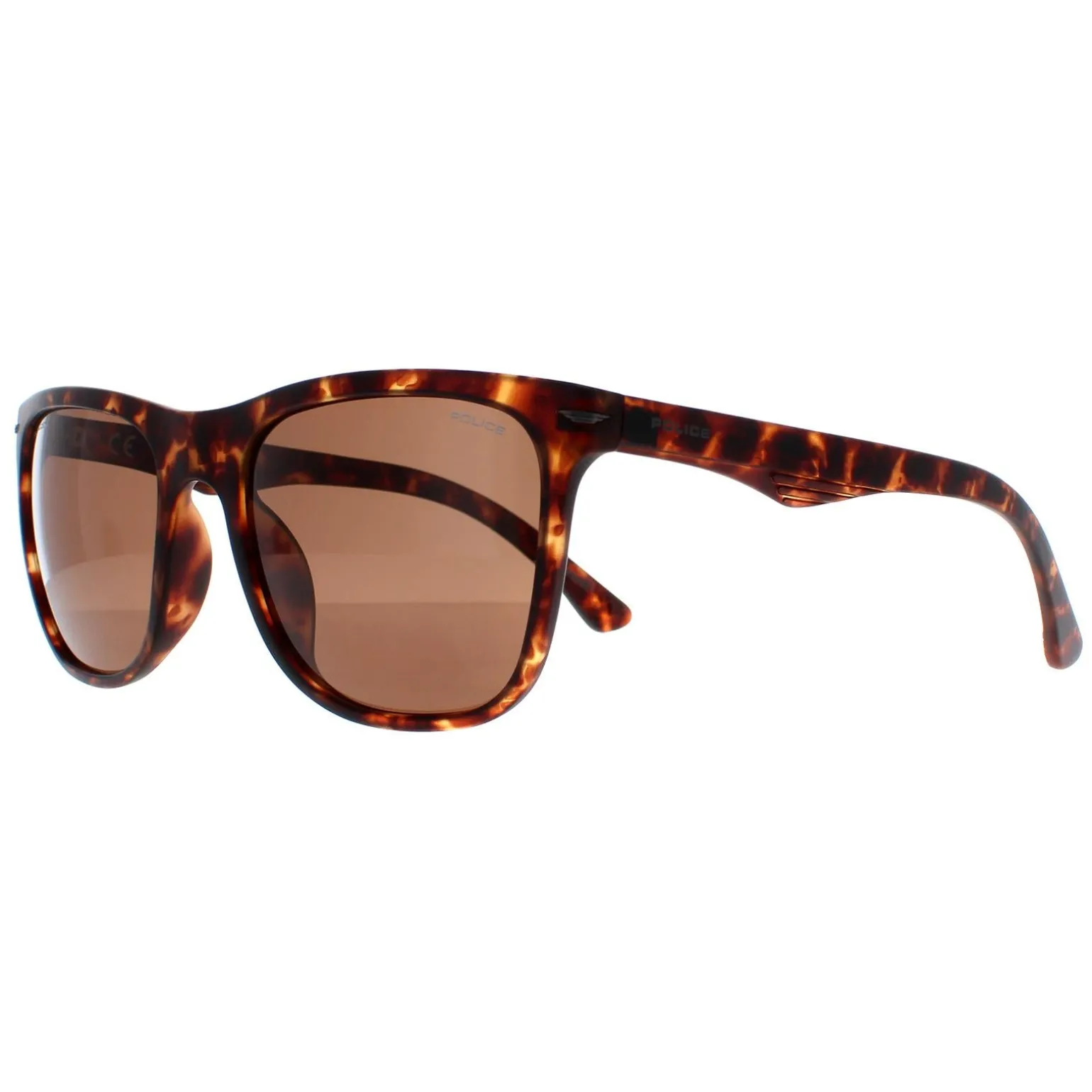 Police Sunglasses SPL357 Blackbird Light 2 878P Matte Dark Havana Brow