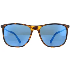Police Sunglasses SPL567 Edge 5 7VEB Havana Rubberized Blue