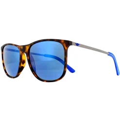 Police Sunglasses SPL567 Edge 5 7VEB Havana Rubberized Blue