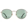 Police Sunglasses SPL971 Tuxedo 2 0300 Shiny Rose Gold Grey Green