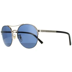Police Sunglasses SPLA24 Lewis 03 0594 Shiny Light Gold Blue
