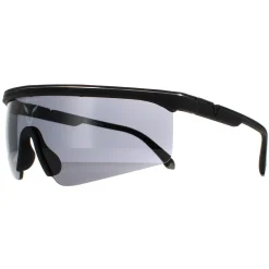 Police Sunglasses SPLA28 Lewis Hamilton 06AA Black Rubber Smoke