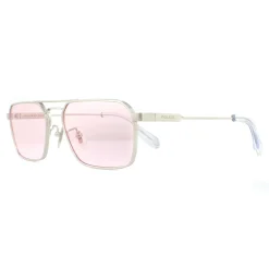 Police Sunglasses SPLA23 Lewis Hamilton 0579 Shiny Palladium Pink 57mm