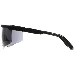 Police Sunglasses SPLA28 Lewis Hamilton 06AA Black Rubber Smoke