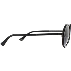 Police Sunglasses SPLA57 Record 2 0627 Matte Gunmetal Grey