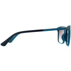 Police Sunglasses SPLA56 Record 1 WTRX Blue Turquoise Blue Gradient Mi