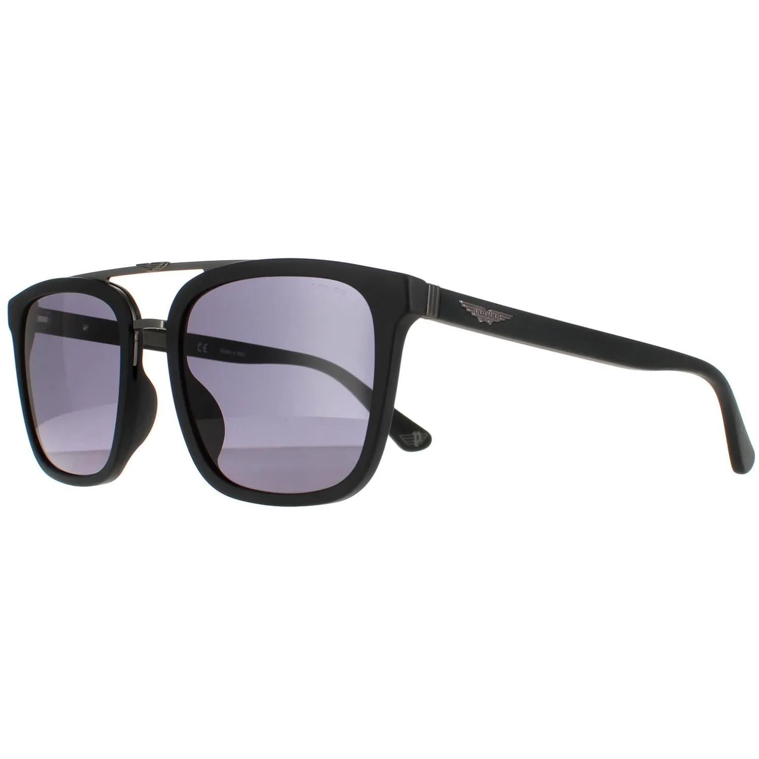 Police Sunglasses SPLB41 Origins 35 0703 Matte Black Grey