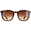 Police Sunglasses SPLB42 Origins 36 0722 Shiny Dark Havana Brown Gradi