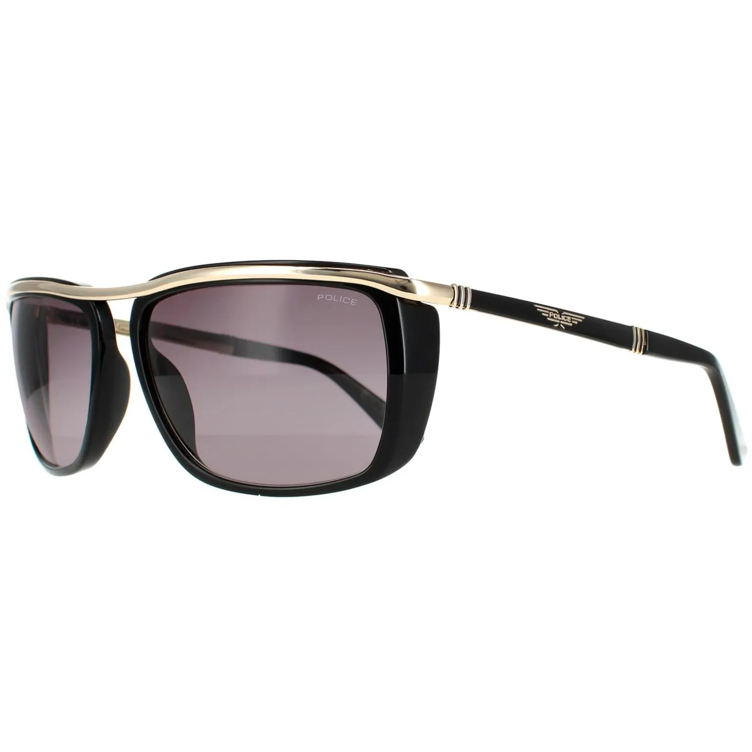 Police Sunglasses SPLB45 Origins 39 0301 Black Rose Gold Grey Gradient