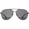 Police Sunglasses SPLB37 Synth 2 0304 Shiny Black Smoke Grey