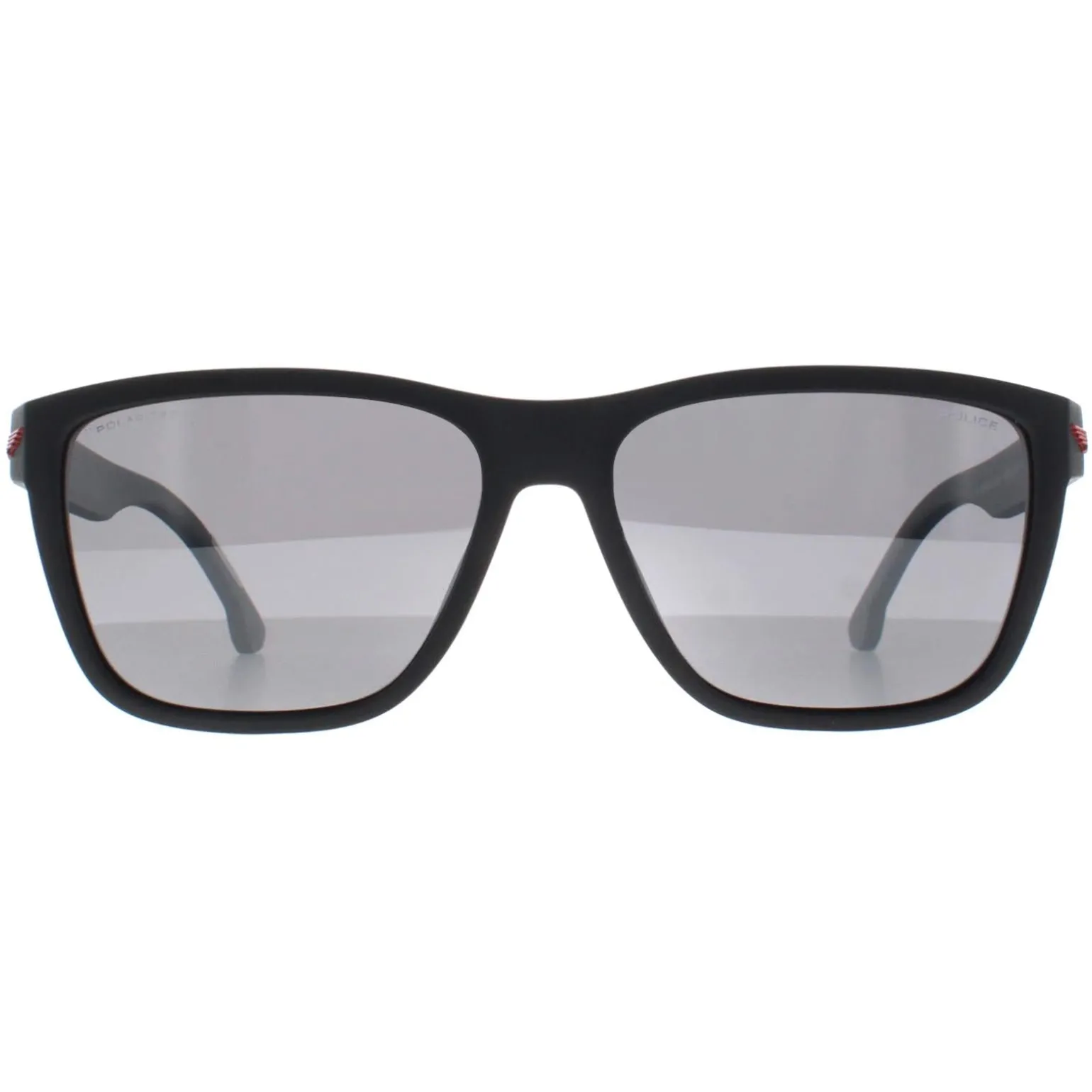 Police Sunglasses SPLB38E Tailwind 3 6VPP Black Grey Polarized