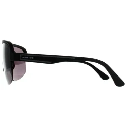 Police Sunglasses SPLB47M Arcade 3 0U28 Matte Black Smoke Grey