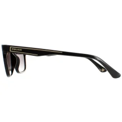 Police Sunglasses SPLB40N Arcade2 700P Shiny Black Smoke Gradient Pola