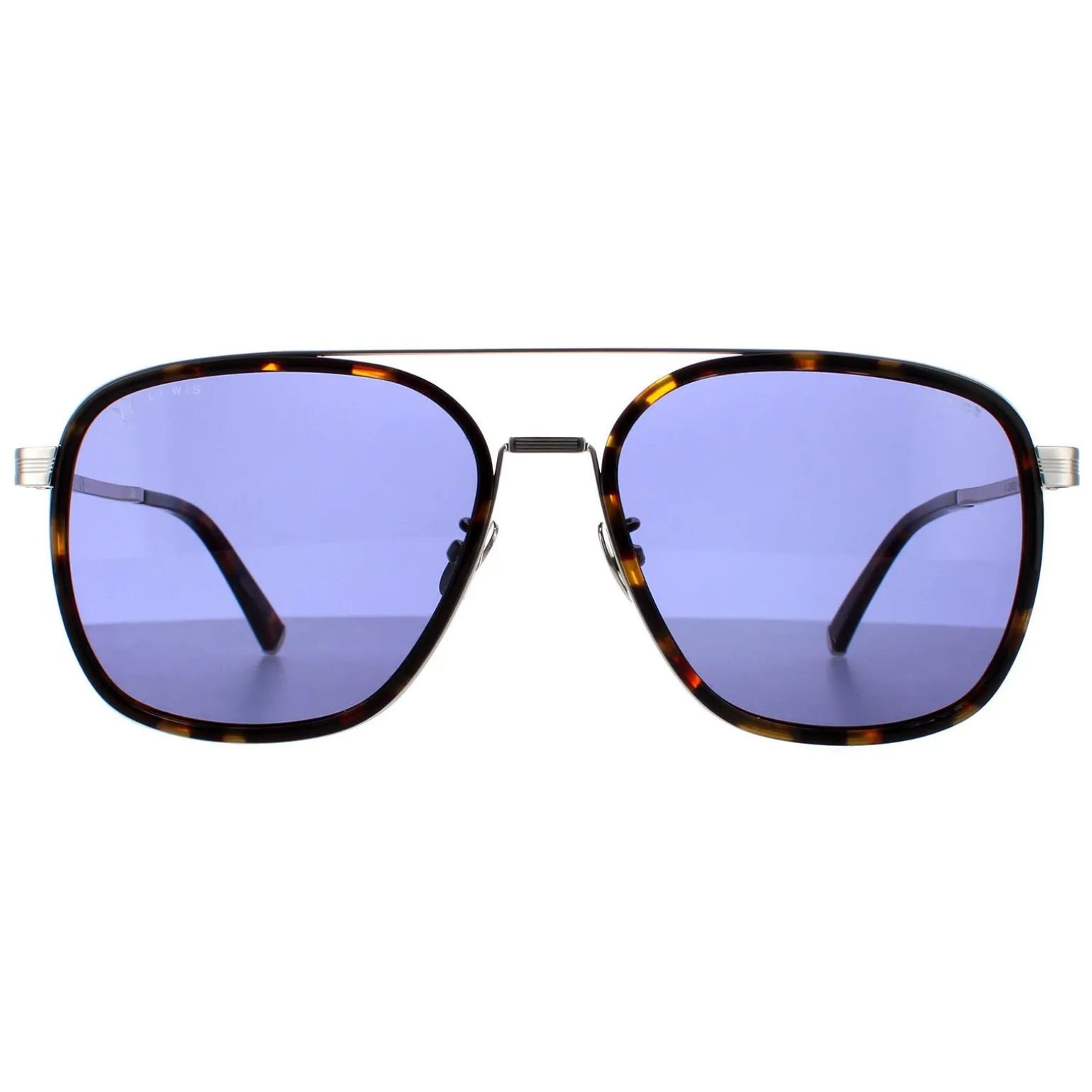 Police Sunglasses SPLC49 Lewis 21 04BL Dark Havana Blue