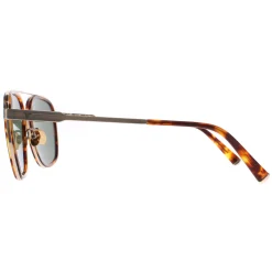 Police Sunglasses SPLC49 Lewis 21 09HW Shiny Red Havana Green