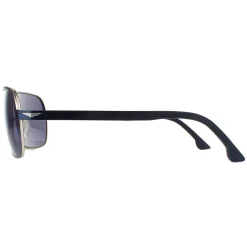 Police Sunglasses SPLC36 Tailwind Evo 2 502B Matte Palladium W Blue Pa