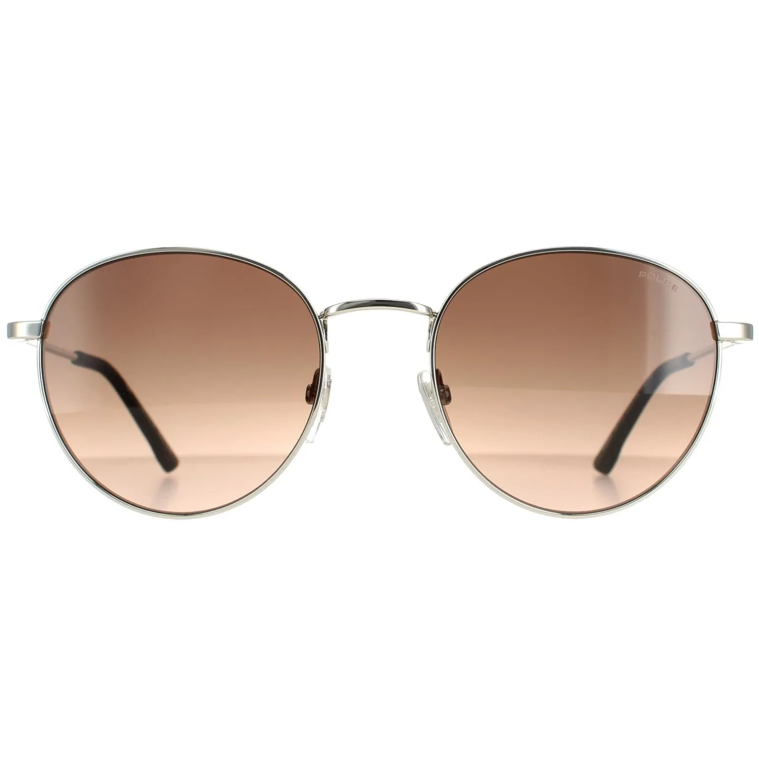 Police Sunglasses SPL971C Tuxedo 2 579K Palladium Silver Silver Mirror