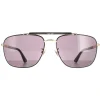 Police Sunglasses SPLD43 Origins 44 0302 Rose Gold Semi Matte Black Sm
