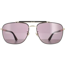 Police Sunglasses SPLD43 Origins 44 0302 Rose Gold Semi Matte Black Sm