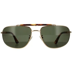 Police Sunglasses SPLD44 Origins 45 0349 Shiny Gold Green