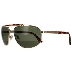 Police Sunglasses SPLD44 Origins 45 0349 Shiny Gold Green