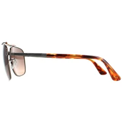 Police Sunglasses SPLD43 Origins 44 584K Shiny Gunmetal Matte Smoke Gr