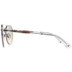 Police Sunglasses SPLF14 Urban 7 509B Shiny Ruthenium Smoke Mirror Sil