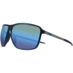 Police Sunglasses SPLL15 Solstice 4 V78B Semi Matte Ruthenium Blue Bro
