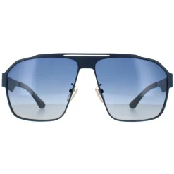 Police Sunglasses SPLL08 Summit 1 S72P Matte Blue Blue Gradient