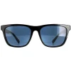 Polo Ralph Lauren Sunglasses PH4167 500180 Shiny Black Dark Blue