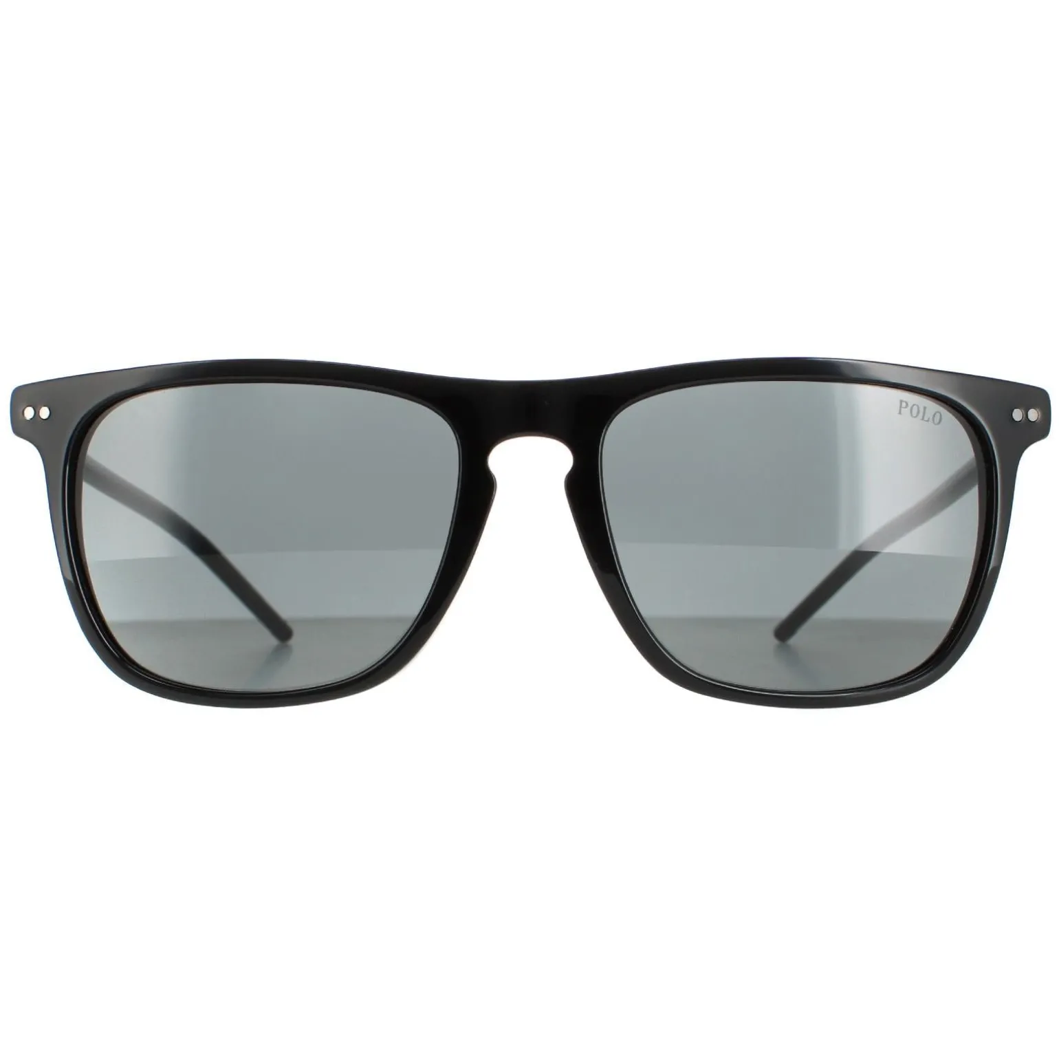 Polo Ralph Lauren Sunglasses PH4168 500187 Shiny Black Grey