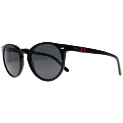 Polo Ralph Lauren Sunglasses PH4151 500187 Shiny Black Dark Grey