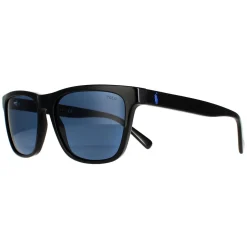 Polo Ralph Lauren Sunglasses PH4167 500180 Shiny Black Dark Blue