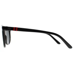 Polo Ralph Lauren Sunglasses PH4151 500187 Shiny Black Dark Grey