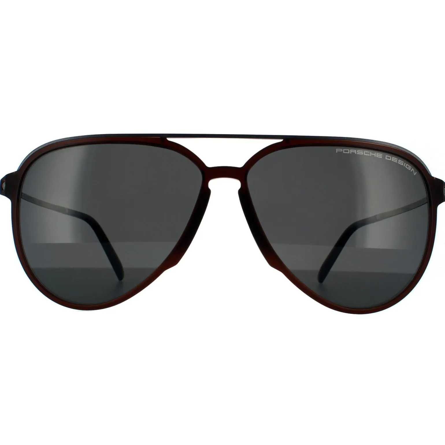 Porsche Design Sunglasses P8912 B Brown Grey Grey Polarized AR