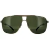 Porsche Design Sunglasses P8665 B Gold Green Grey Polarized