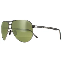 Porsche Design Sunglasses P8649 I Gunmetal Green Polarized