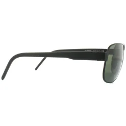 Porsche Design Sunglasses P8633 A V401 Black Grey Green Polarized
