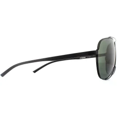 Porsche Design Sunglasses P8682 A Matte Black Green