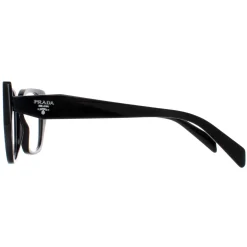 Prada Eyeglasses PR18WV 1AB1O1 Black Women