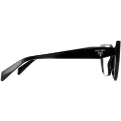 Prada Eyeglasses PR18WV 1AB1O1 Black Women