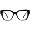 Prada Eyeglasses PR09ZV 1AB1O1 Black Women